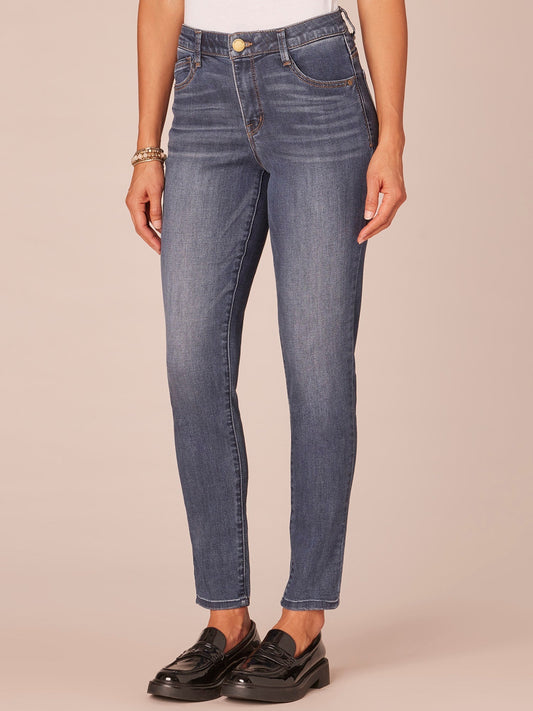 "Ab"solution High Rise Ankle Length Petite Jeans