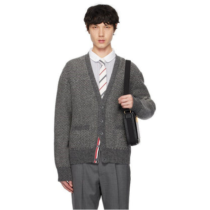 Thom Browne Snowflake Chunky Knit Cardigan