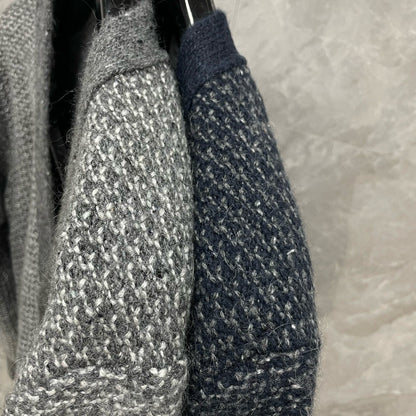 Thom Browne Snowflake Chunky Knit Cardigan
