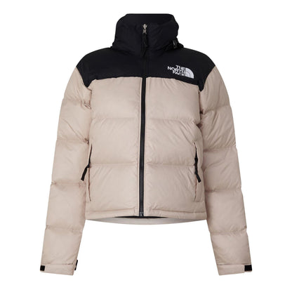 North Face Womens 1996 Retro Nuptse Water Resistant Goose Down Short Puffer Jacket