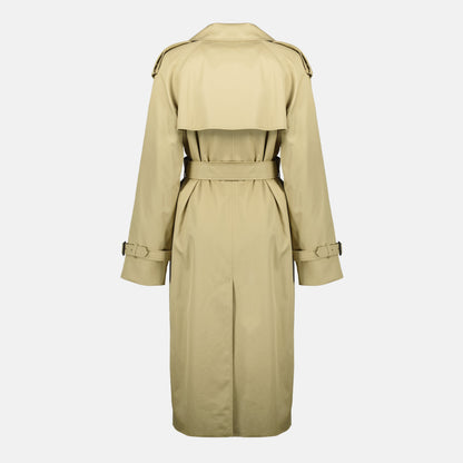 Castleford Beige Long Trench Coat