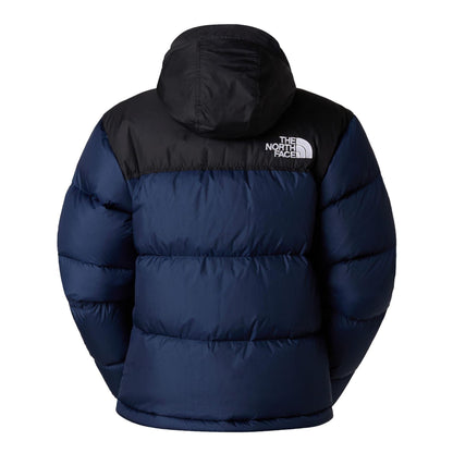 North Face Womens 1996 Retro Nuptse Water Resistant Goose Down Short Puffer Jacket
