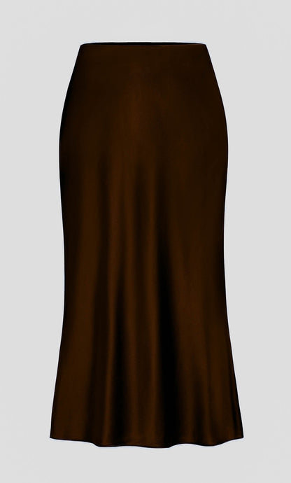 Alessa Silk Skirt