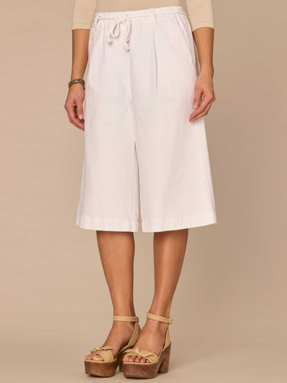"Ab"leisure Skyrise Spade Pocket Petite Bermuda Shorts with Rope Belt