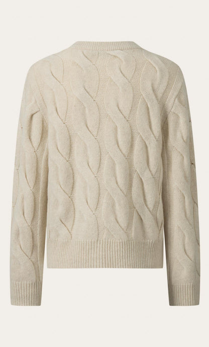 Chamonix Cable Cashmere Cardigan