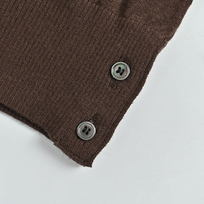 Thom Browne TB 26FW 4-Bar Superfine Wool Cardigan
